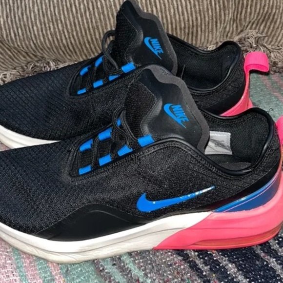 Nike Shoes Air Nike Sneakers Black With Pink And Blue Womens 8